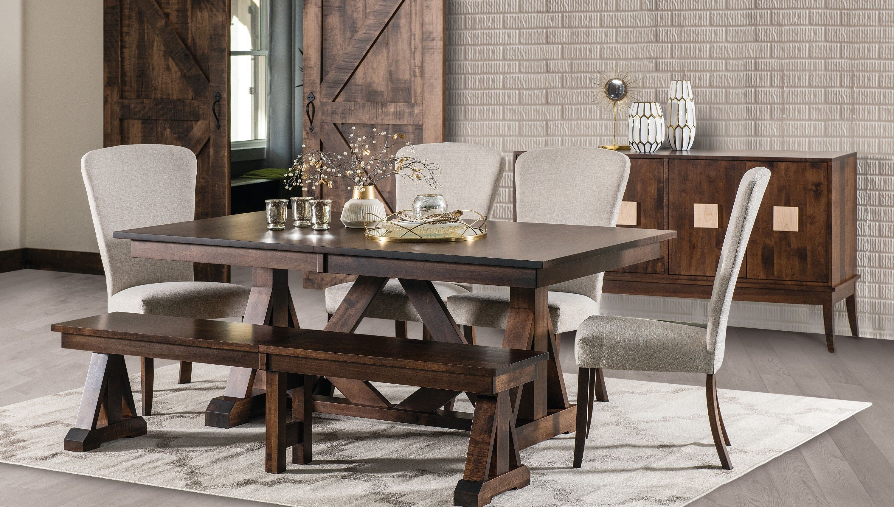 Amish Handcrafted Dining Chairs & Benches